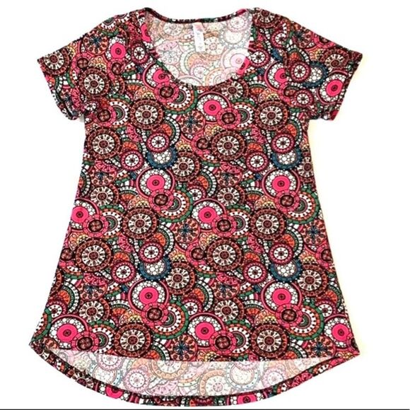 LuLaRoe Classic-T Shirt XXS Top Pink - Picture 1 of 2